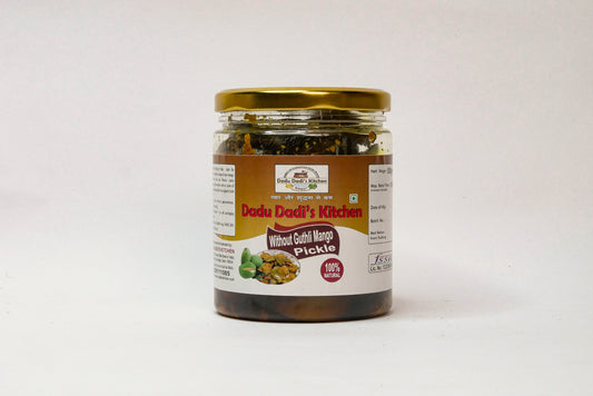 Without Gutli Mango Pickle